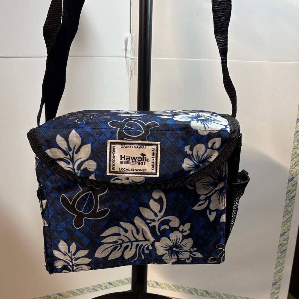 Cooler lunch bag, blue, Hawaii Spirit